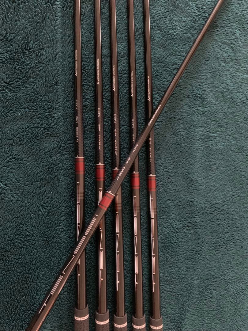 Titleist T350 TENSEI AV Red AM2(中古)6本セット