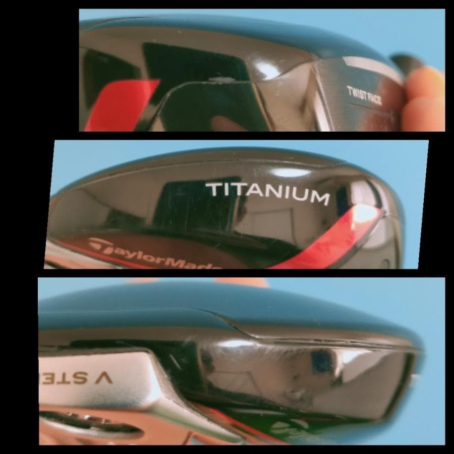 テーラーSTEALTH PLUS+ 15度ヘッド。ステルスプラス 3W カバー付