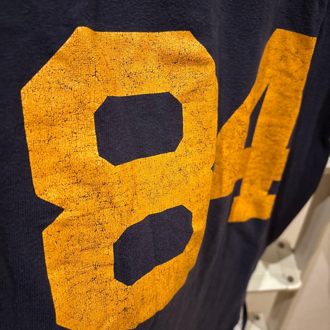 【激レア】Champion 80年代 トリコロールタグ フットボールシャツ M