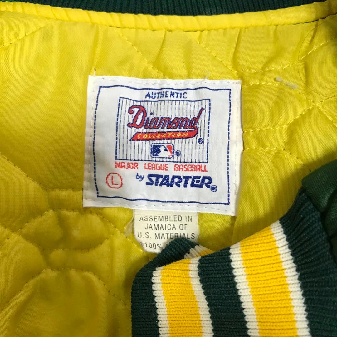 メジャーリーグ　美品ヴィンテージ　MLBアスレチックス　レプリカジャンパー