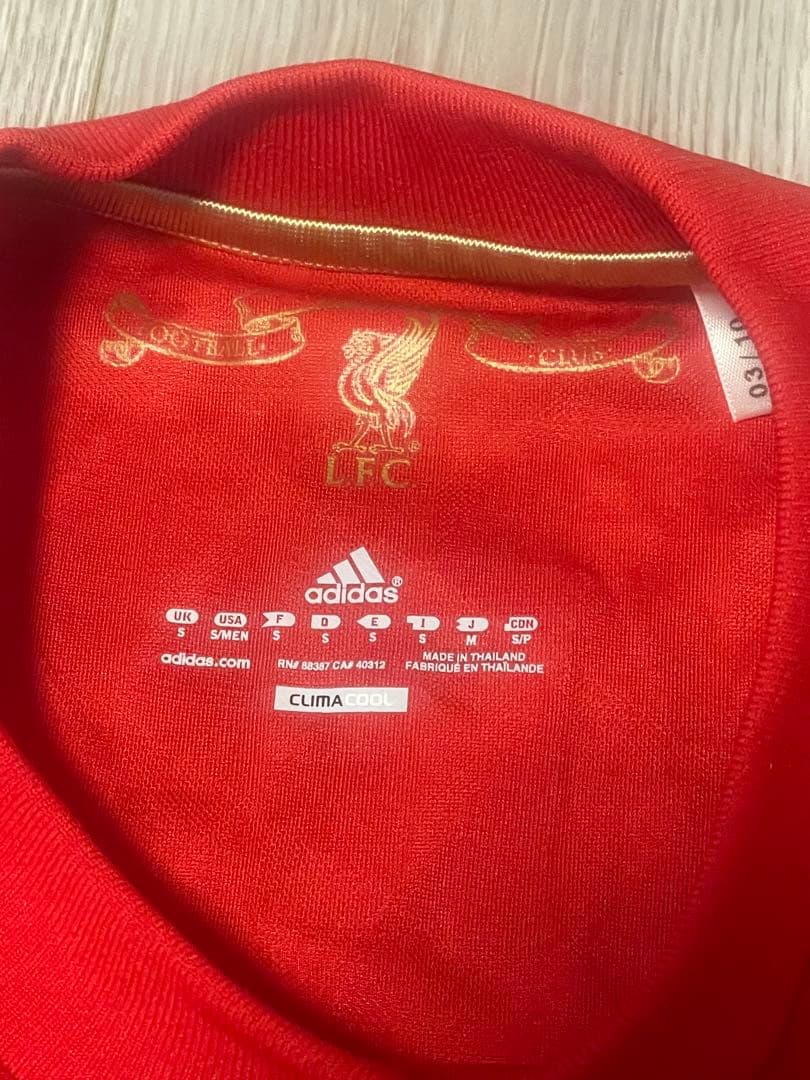 adidas Liverpool GERRARD 8 サッカーシャツ