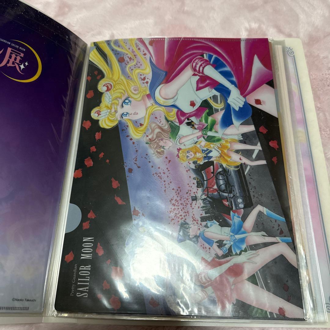 セーラームーン A4クリアファイル /シール