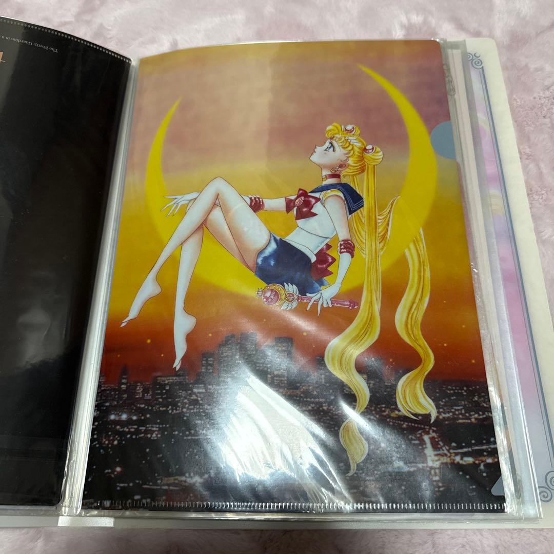 セーラームーン A4クリアファイル /シール