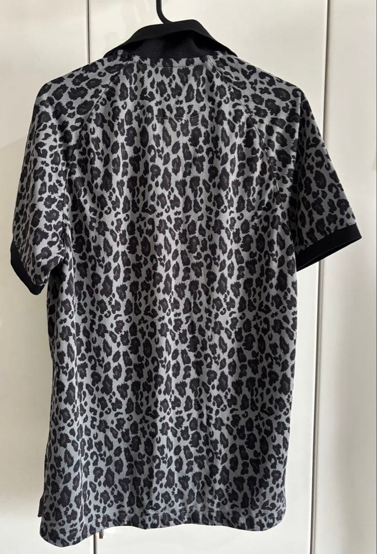 【新品】NIKE Jordan Golf DRI-FIT ヒョウ柄ポロシャツ S