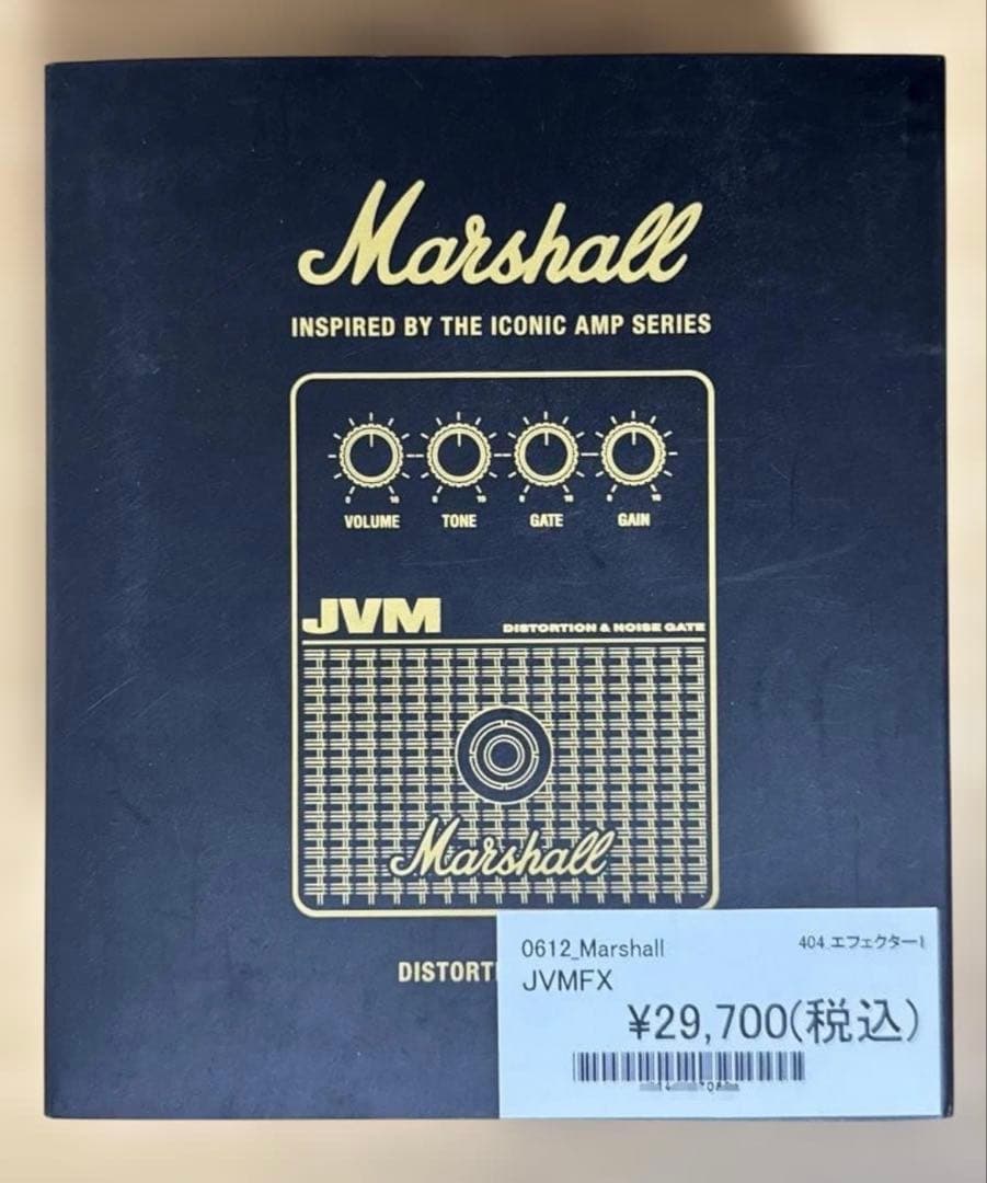美品 Marshall JVM エフェクター マーシャル