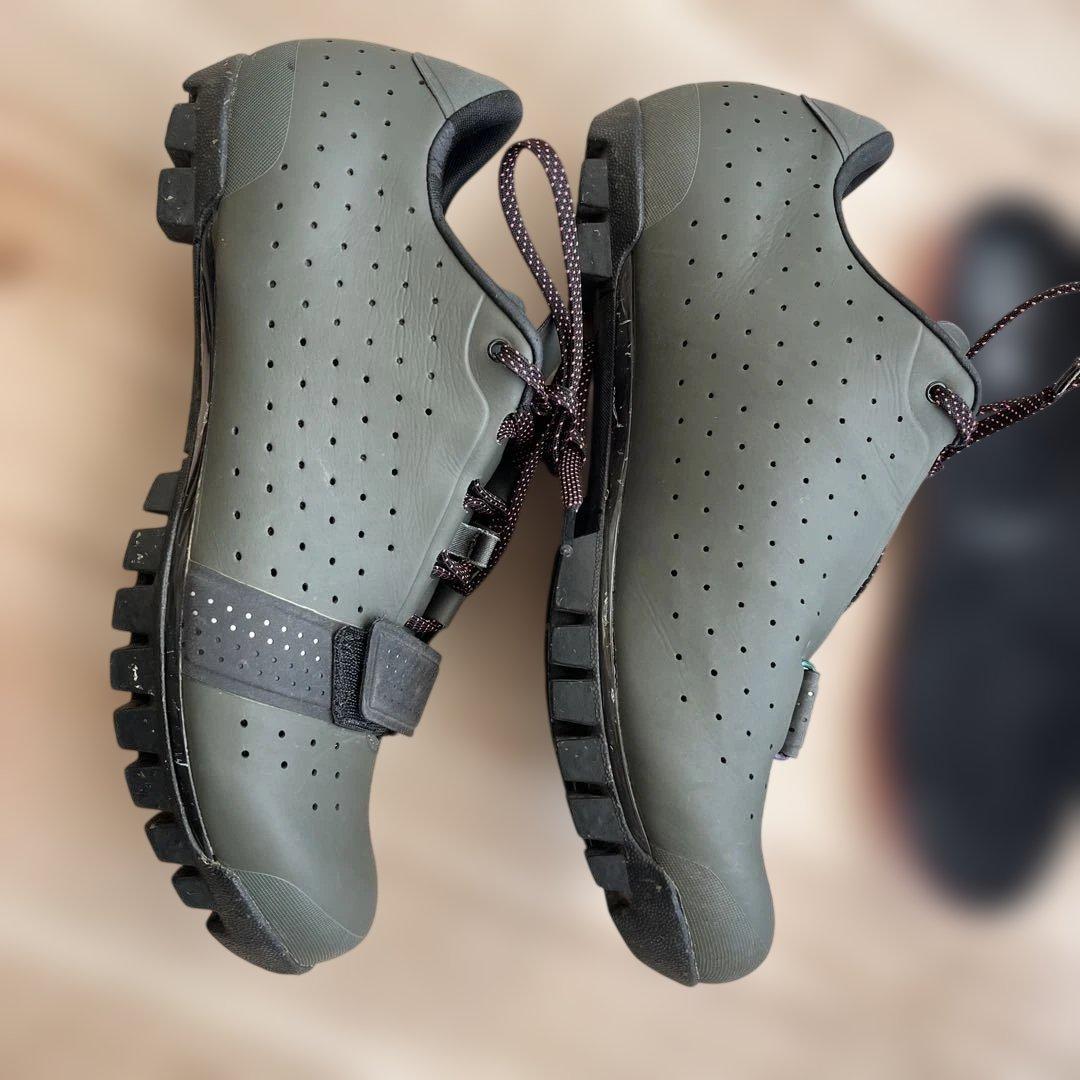 rapha ラファ　SPD シューズ　オリーブグリーン　41.5