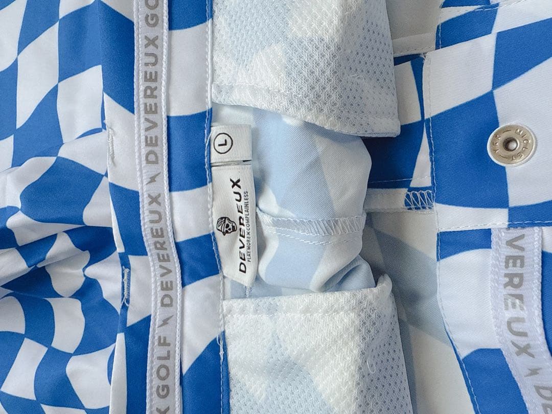 デヴァロー ゴルフ DVRX Deform Checkerショーツ