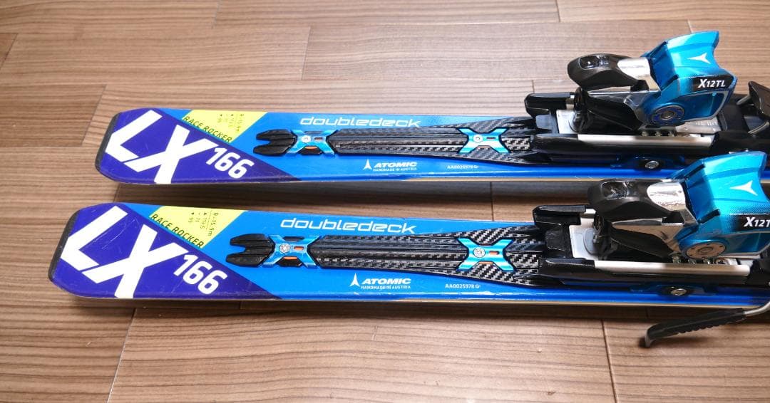★ATOMIC BLUESTER LX★166cm★スキー＆ビン★中級者の方～