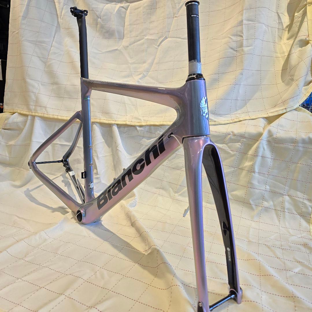 新品未使用　Bianchi ARIA DISC フレームセット　53サイズ