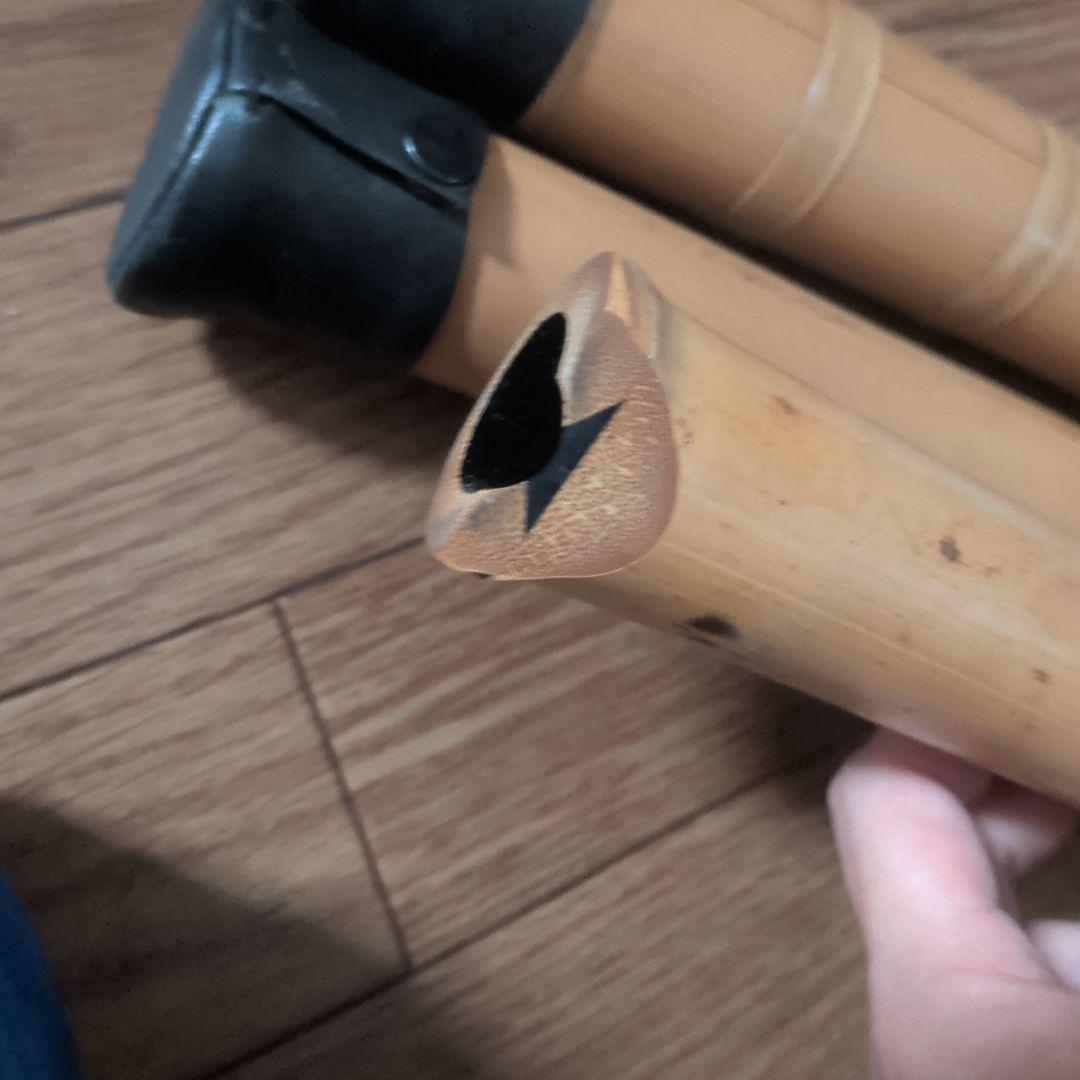 尺八本体 竹製 3本セット