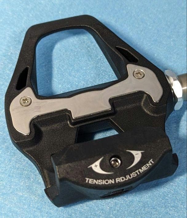 (+4mm軸) racework spd-sl ビンディングペダル　黒　左右ペア