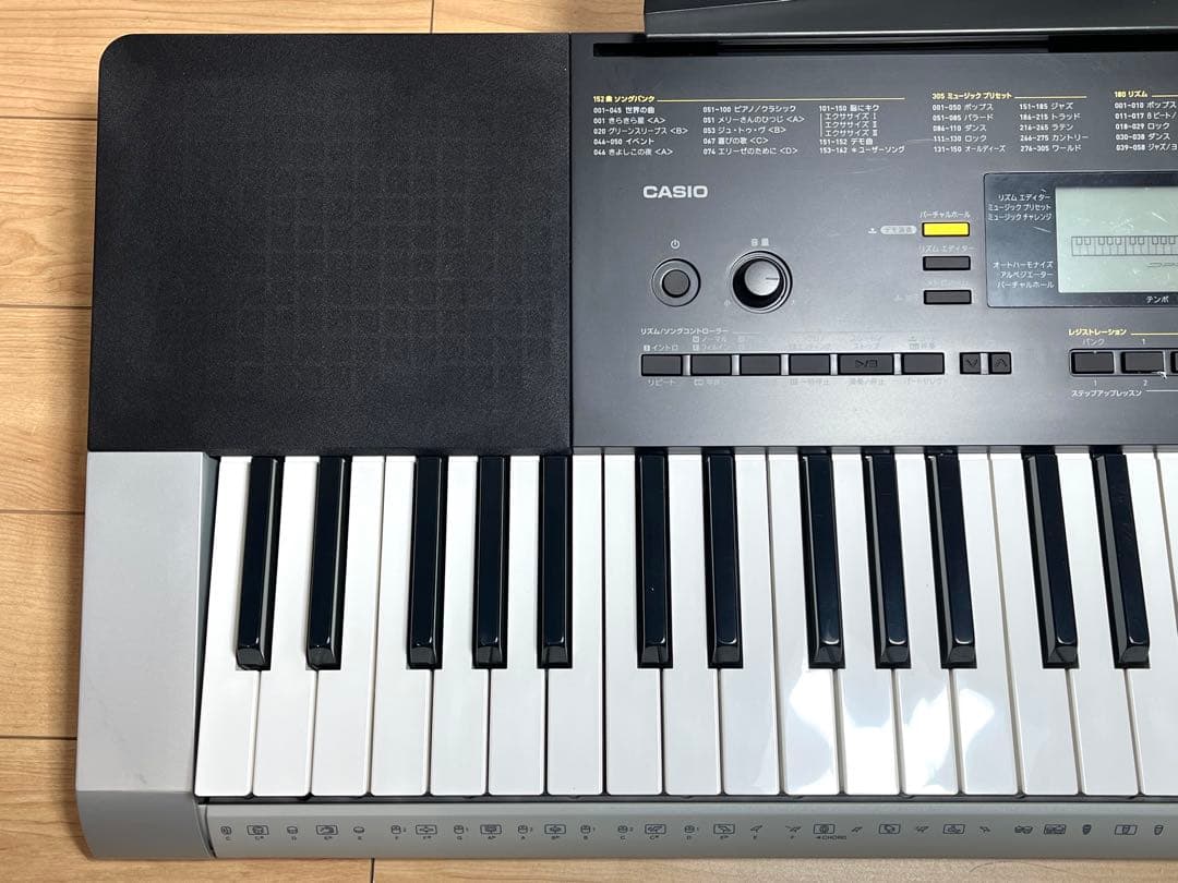 カシオ CASIO 電子キーボード CKT-4400 / ブラック