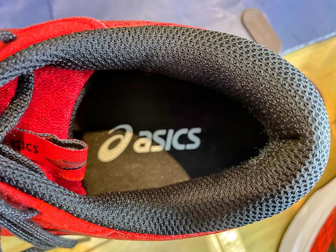 A美品アシックスランニングシューズワイドライトレーサー28㎝軽量通気性メッシュ