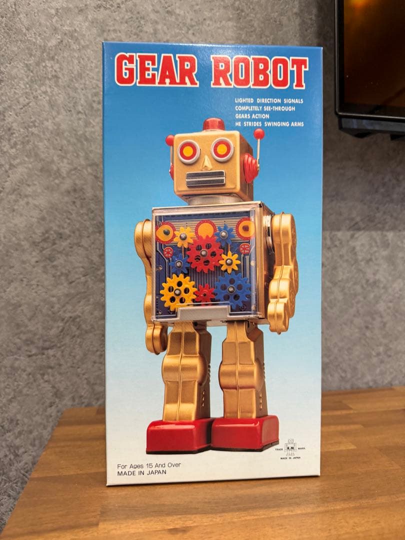 メタルハウス　ギアロボット　GEAR ROBOT ブリキ　おもちゃ