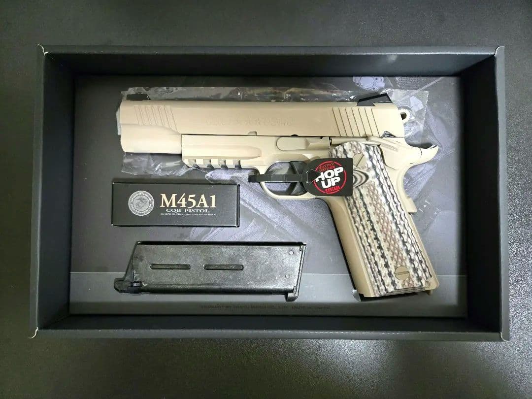 【未使用に近い】東京マルイ M45A1 CQBピストル ガスブローバック