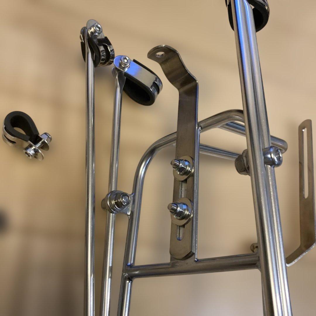 *NITTO* M-1B front rack (silver) 未使用