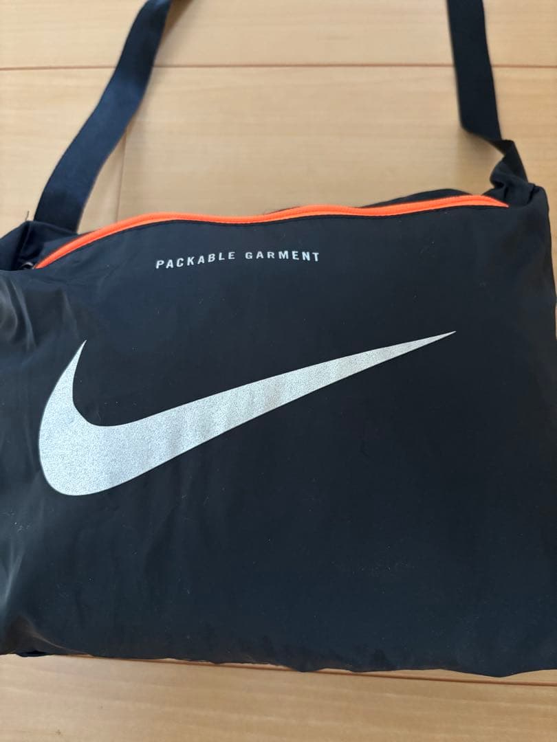 Nike DRI-FIT ランニング上下セット 黒/オレンジ