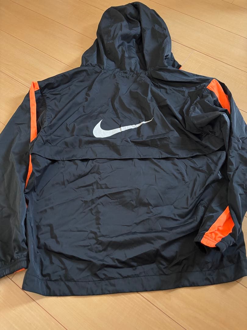 Nike DRI-FIT ランニング上下セット 黒/オレンジ