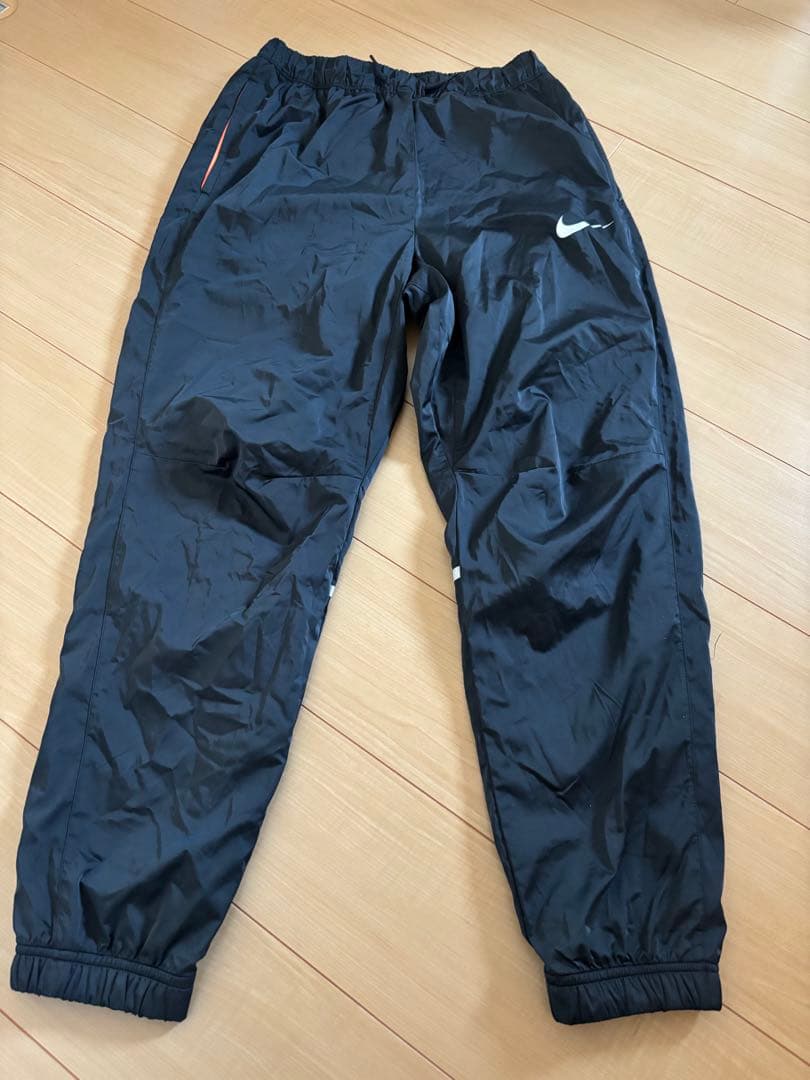 Nike DRI-FIT ランニング上下セット 黒/オレンジ