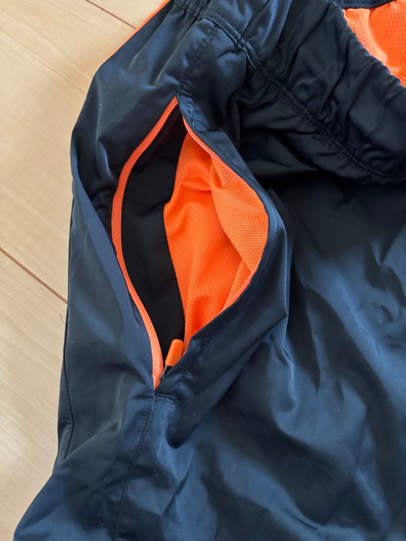Nike DRI-FIT ランニング上下セット 黒/オレンジ