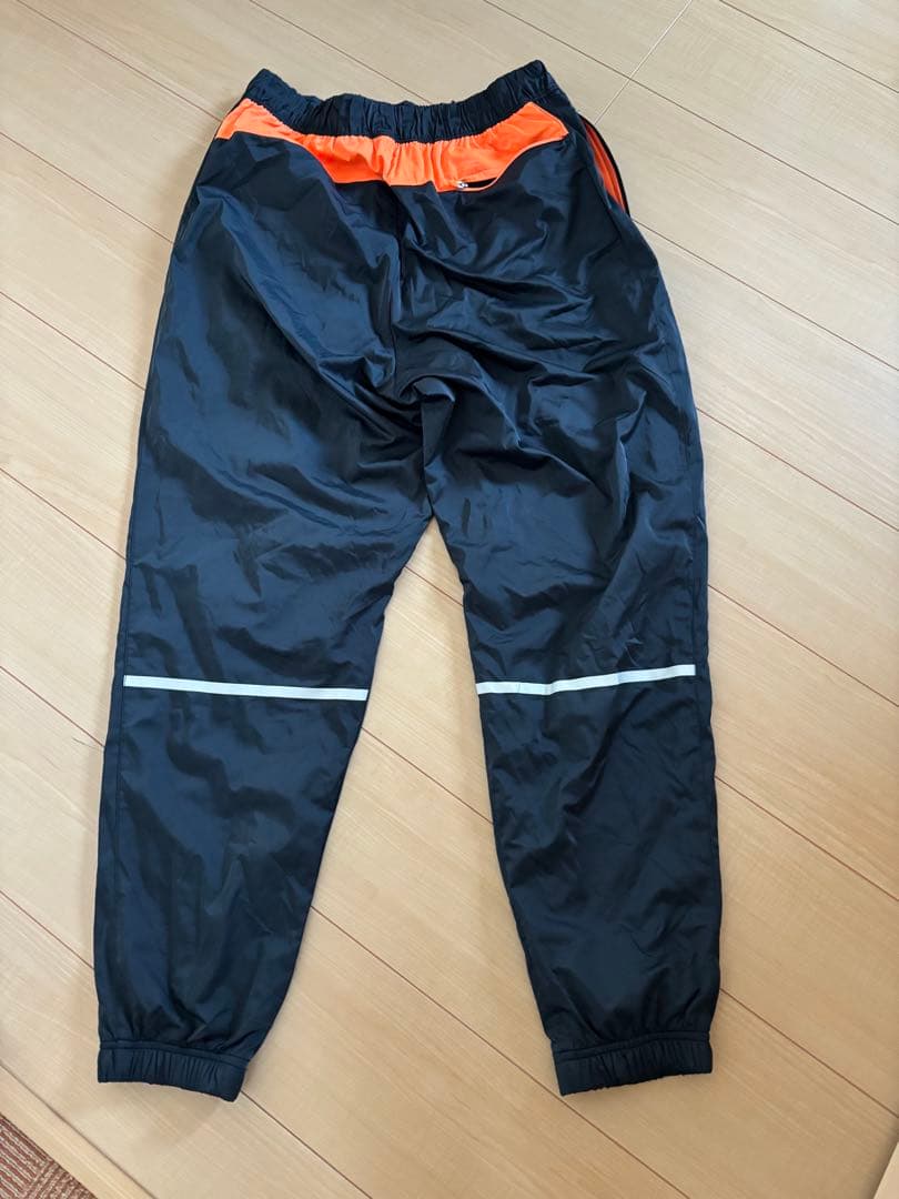 Nike DRI-FIT ランニング上下セット 黒/オレンジ