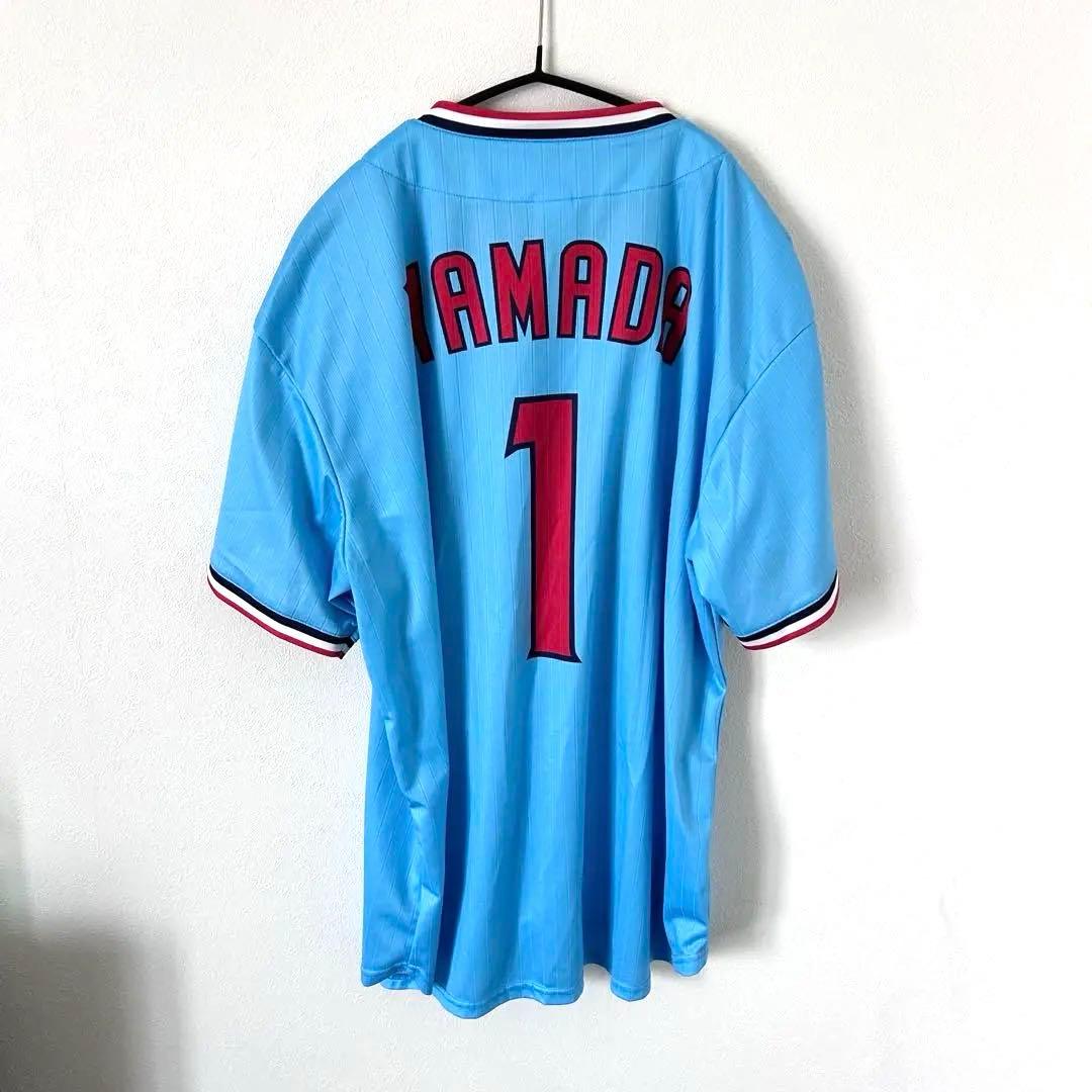 【完売品/美品】ヤクルトスワローズ 山田哲人 クルーユニフォーム 2024 L