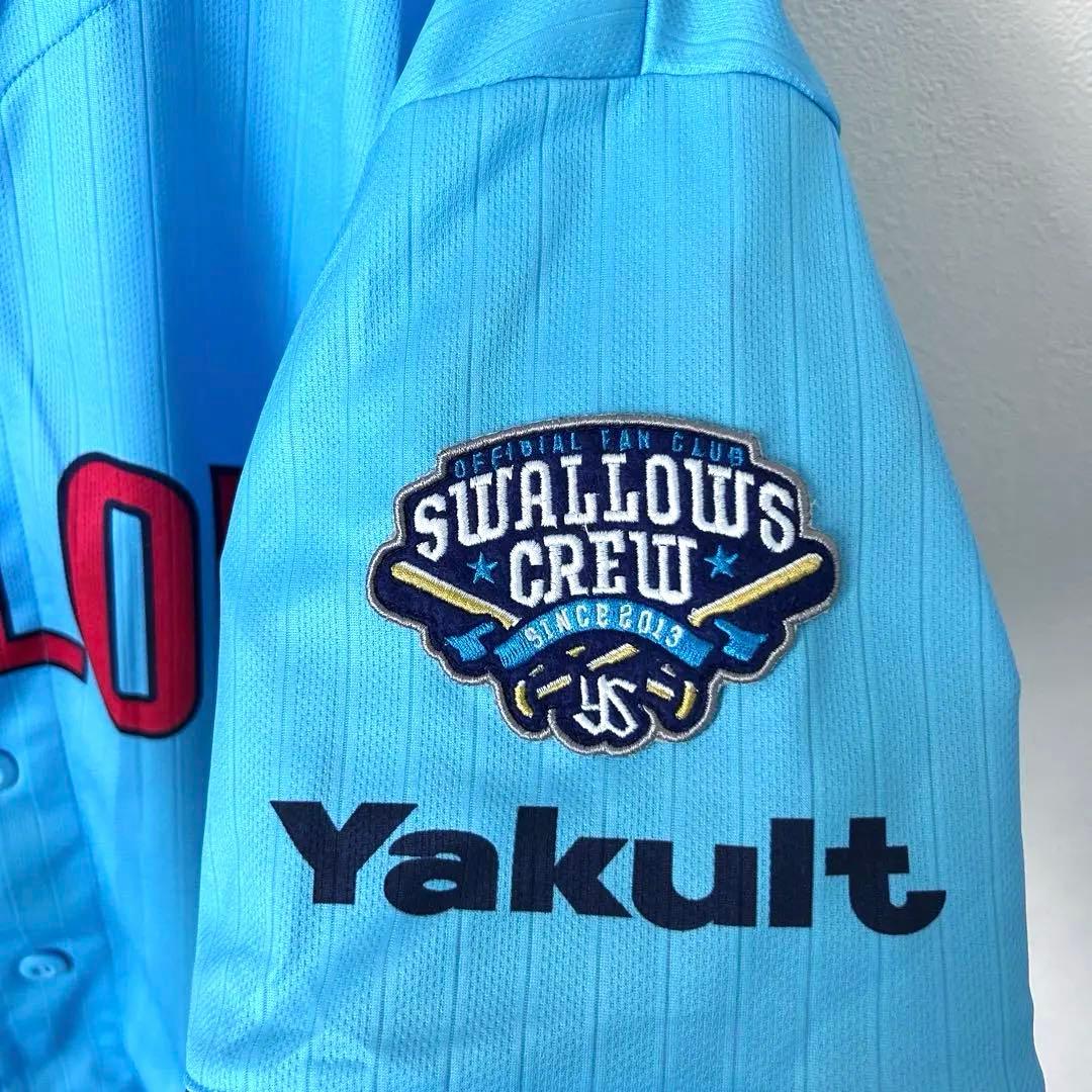 【完売品/美品】ヤクルトスワローズ 山田哲人 クルーユニフォーム 2024 L