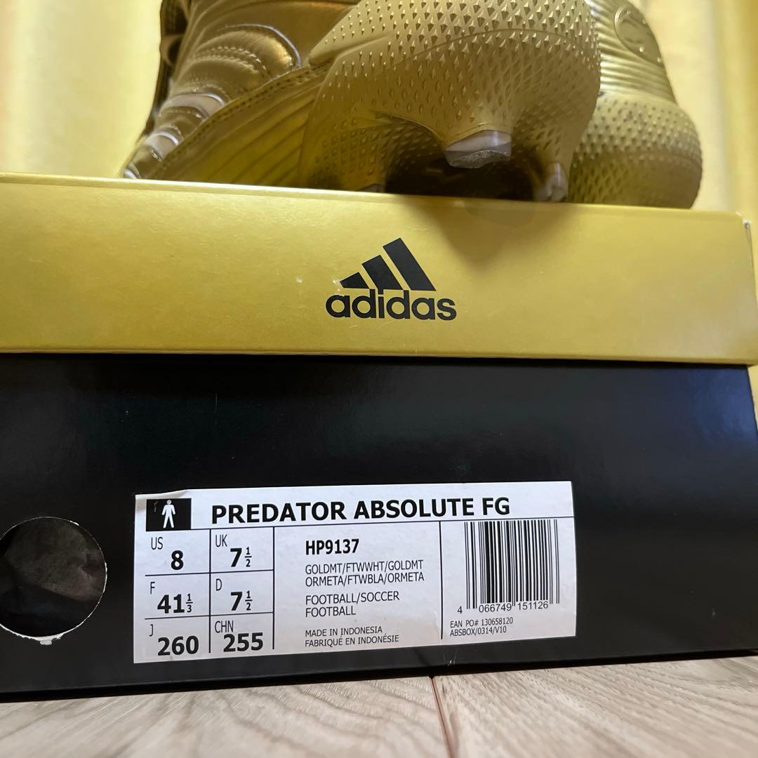 シューズ PREDATOR ABSOLUTE FG 26.0cm