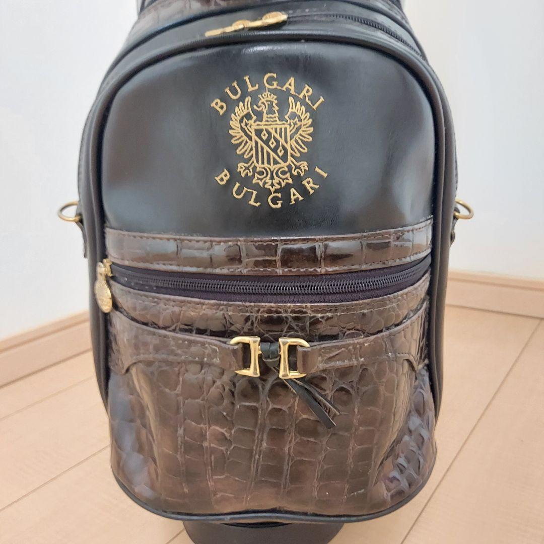 BULGARI ブルガリ キャディバッグ クロコダイル ★希少美品