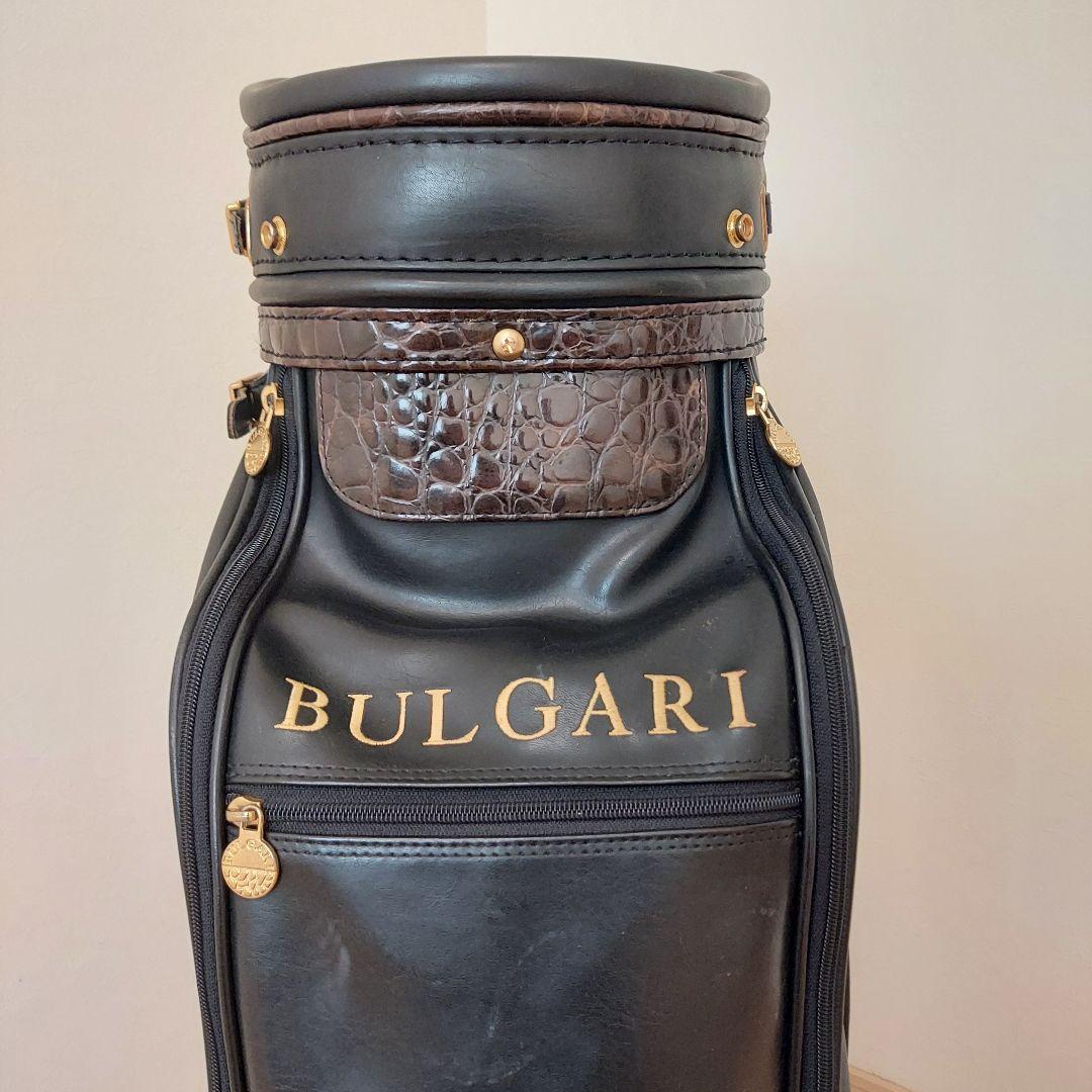 BULGARI ブルガリ キャディバッグ クロコダイル ★希少美品
