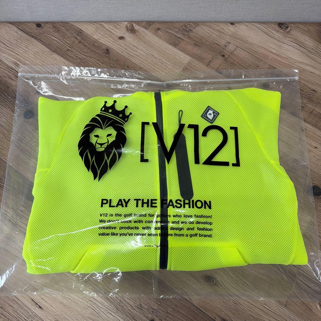美品　V12 メッシュパーカー　サイズ:M