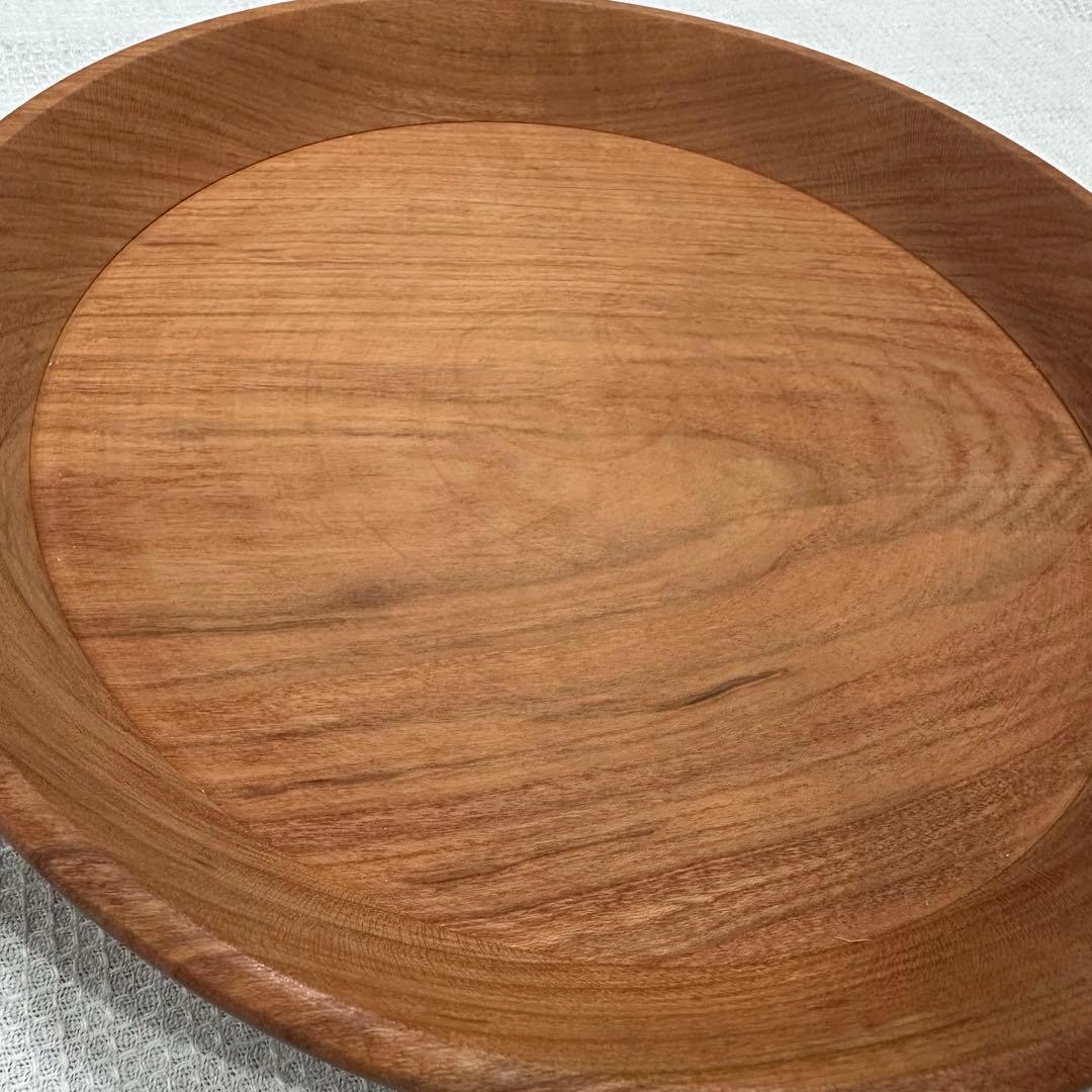 woodpecker 山桜 お皿 木製トレイ 8寸 作家 福井賢治