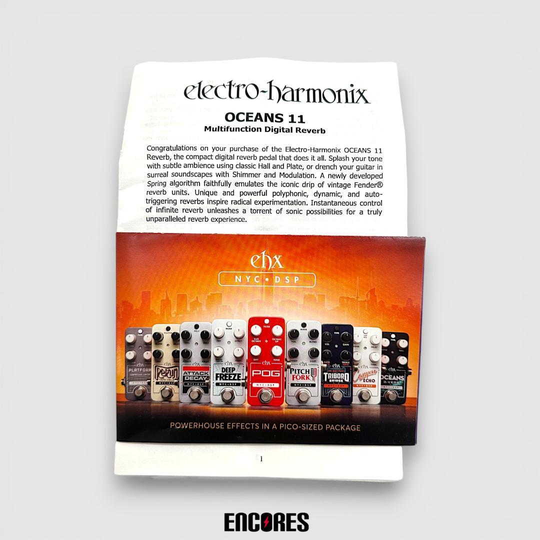 Electro-Harmonix Oceans 11 リバーブ