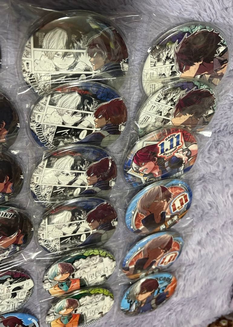 僕のヒーローアカデミア ヒロアカ 轟焦凍 まとめ売リ 缶バッジセット