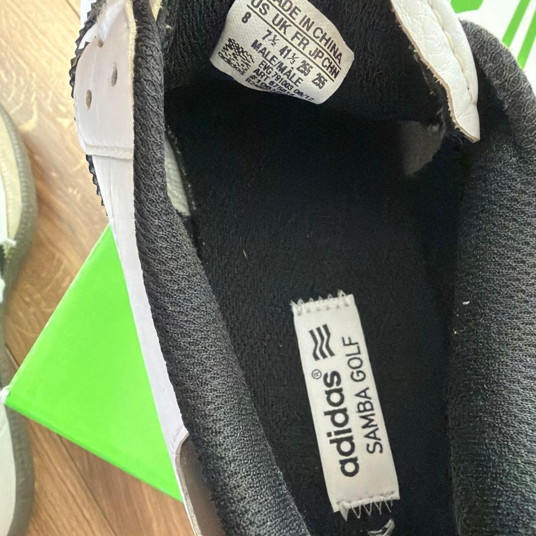 adidas GOLF samba サンバゴルフ　25.5センチ　シューズ
