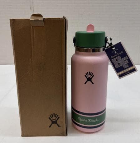 【限定品】 ハイドロフラスク 32oz ストロー付水筒 キャンパスアイボリー