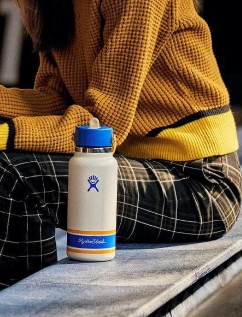 【限定品】 ハイドロフラスク 32oz ストロー付水筒 キャンパスアイボリー