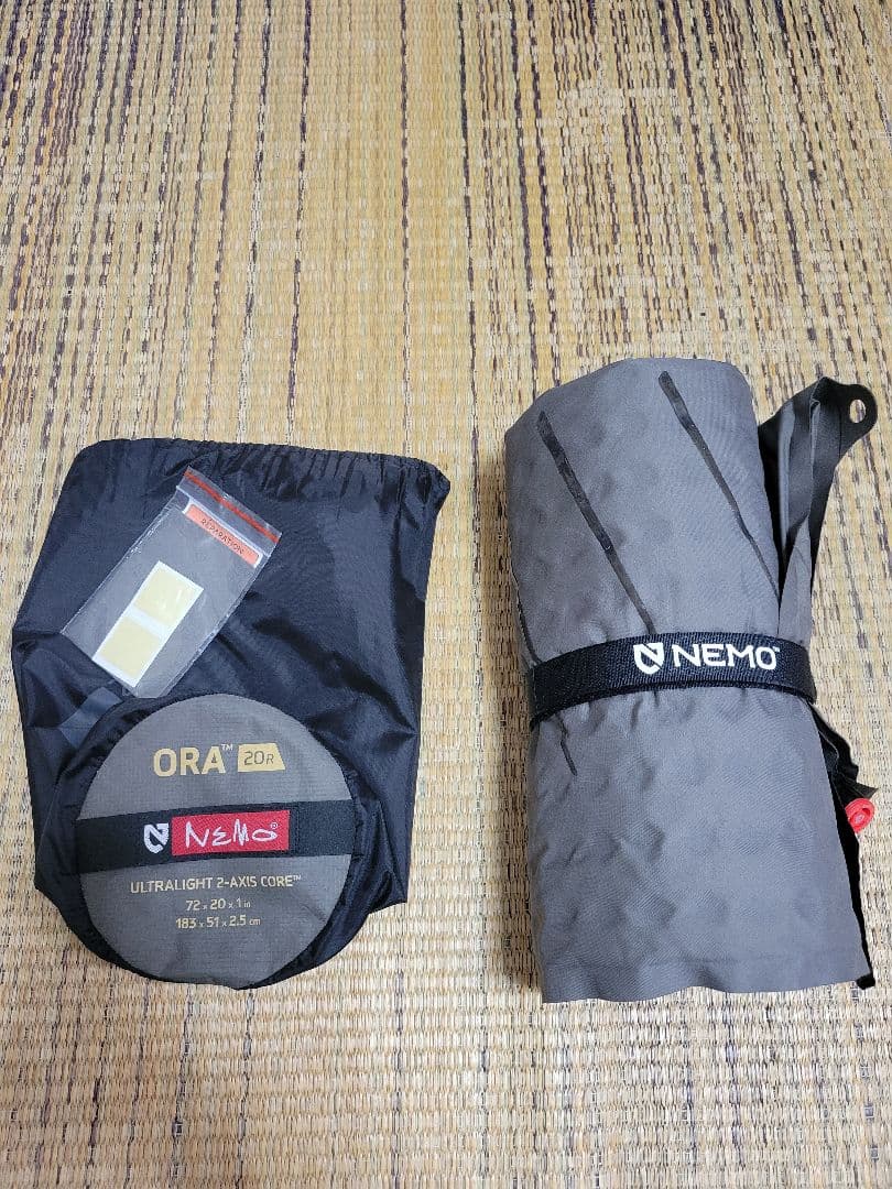 ニーモ NEMO Ora 20M オーラ R値2.7 インフレータブルマット