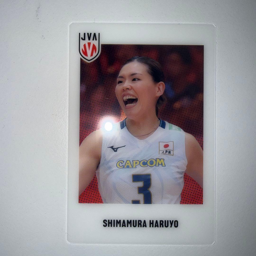 バレーボール 女子 日本代表 選手　トレーディングカード