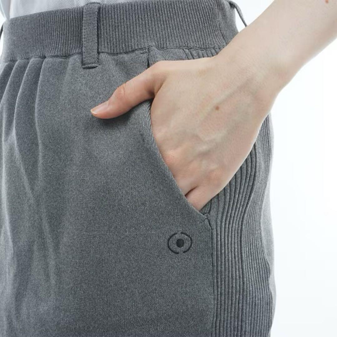 PING ピン　アクリルニットスカート　M