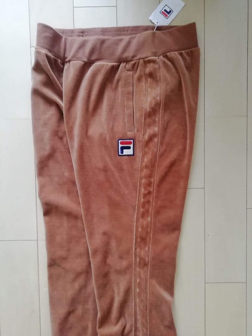 未使用 フィラ FILA ベロア パンツ