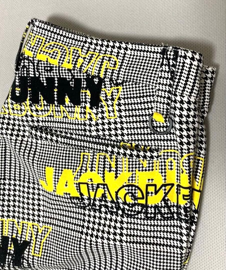 ✨Jack Bunny!! ✨ロゴプリントパンツ　ホワイト　サイズ４