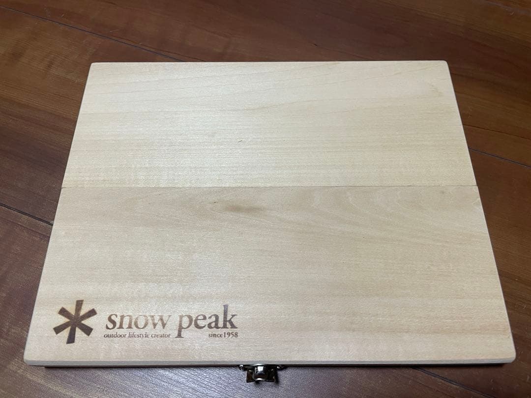スノーピーク　 peak まな板セットM メッシュケース　収納　付き