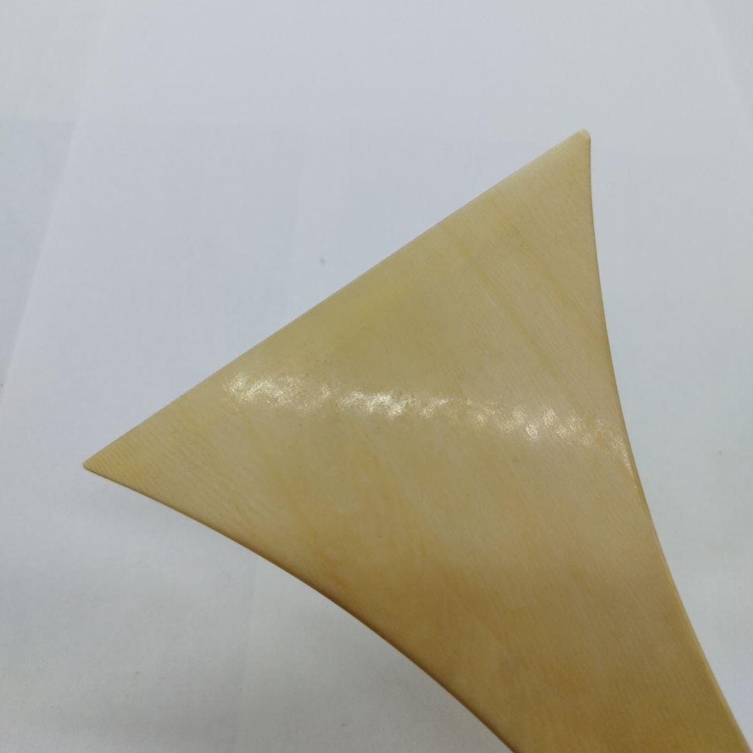 天然素材　和楽器 弦楽器　三味線 撥 バチ 重さ約　81  g