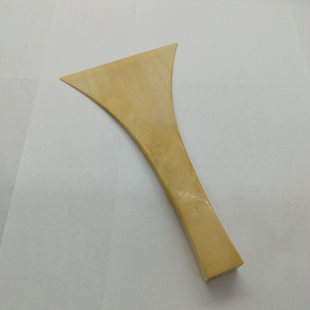 天然素材　和楽器 弦楽器　三味線 撥 バチ 重さ約　81  g