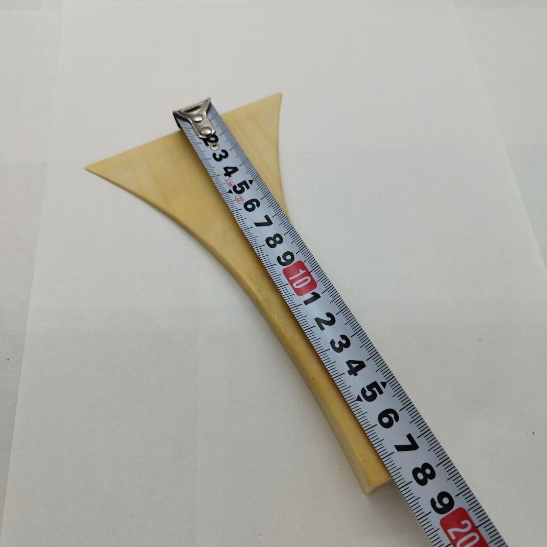 天然素材　和楽器 弦楽器　三味線 撥 バチ 重さ約　81  g