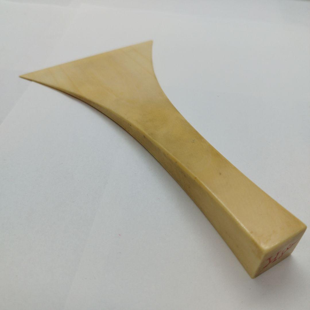 天然素材　和楽器 弦楽器　三味線 撥 バチ 重さ約　81  g
