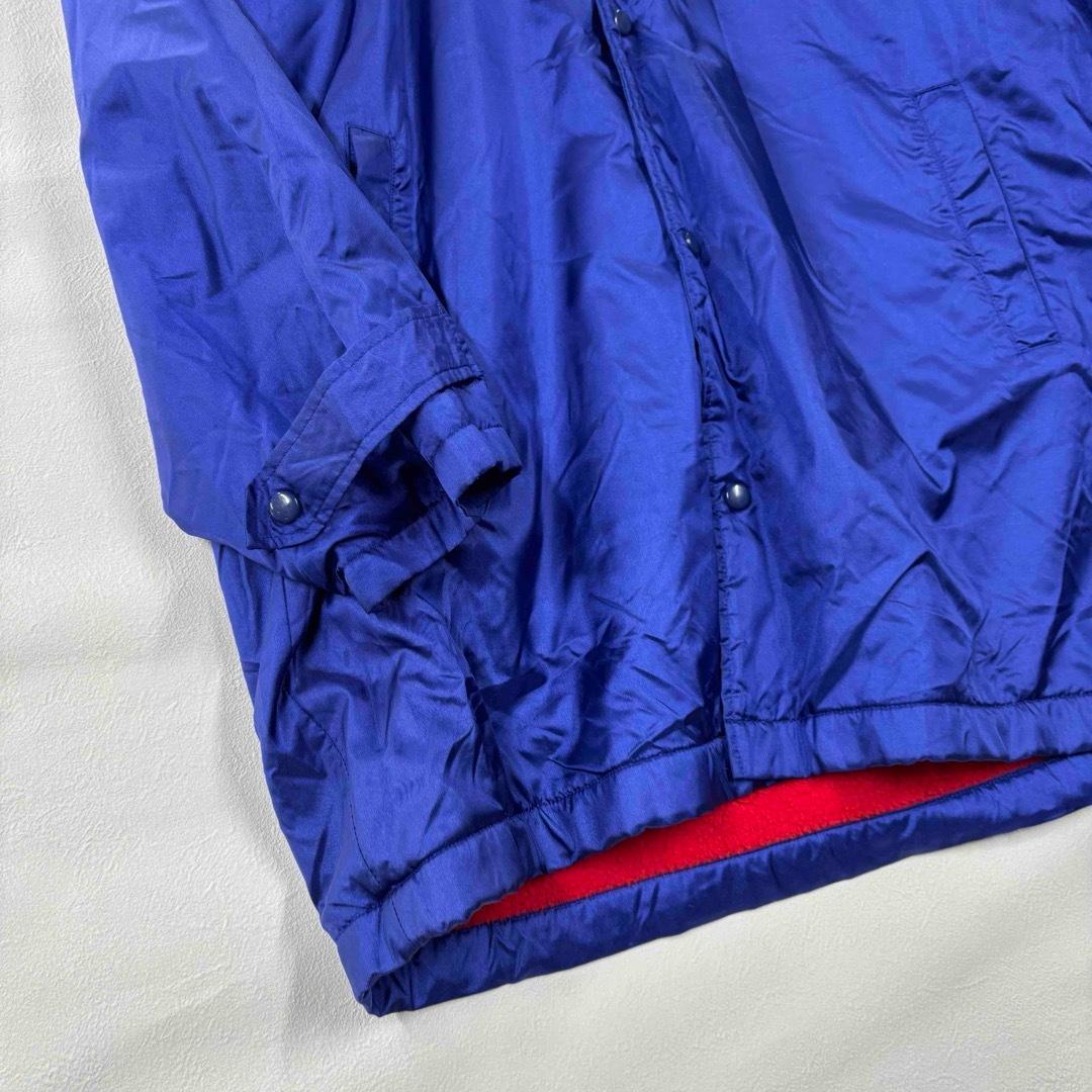 90s adidas ビッグロゴ フリースライナー ベンチコート L