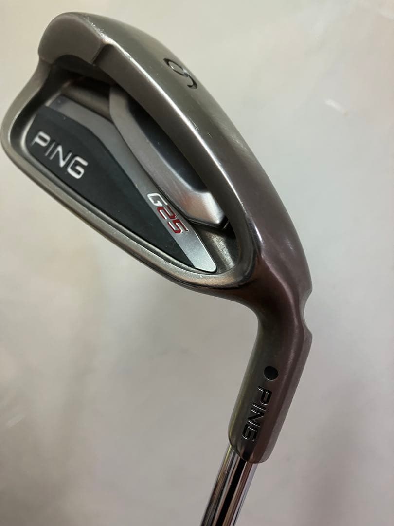 ピン PING G25アイアン 7本セット 黒ドット