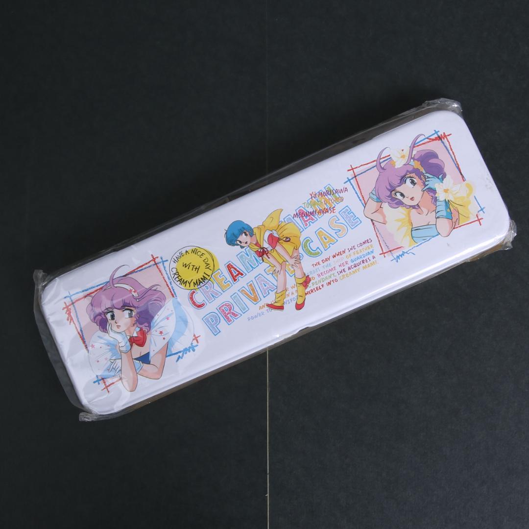 ★魔法の天使 クリィミーマミ★　[缶ペンケース] スタジオぴえろ 当時物